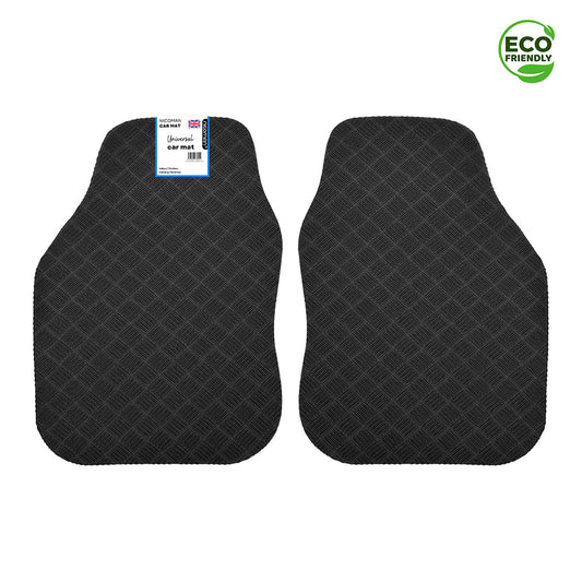 Eco Friendly Universal Car Mat - 2pc Front Set
