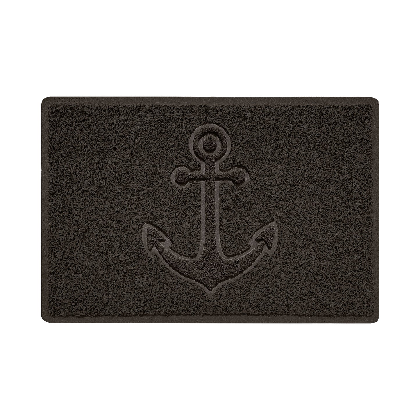 "Anchors Away" Grey Spaghetti Door Mat