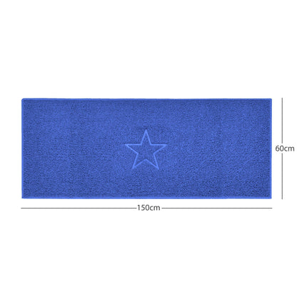 "Star" Embossed Loofah Textured Spaghetti Doormat