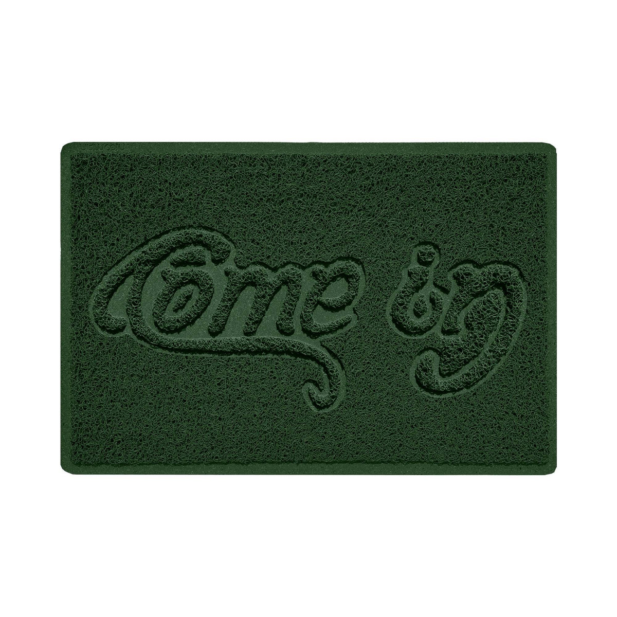 "Come In" Grey Spaghetti Door Mat