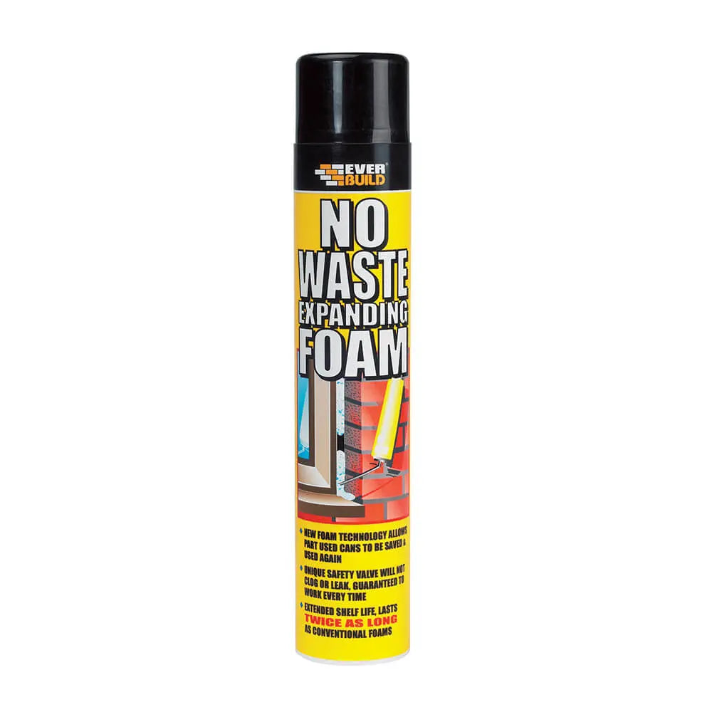 EVERBUILD® No Waste Expanding Foam – 750ml