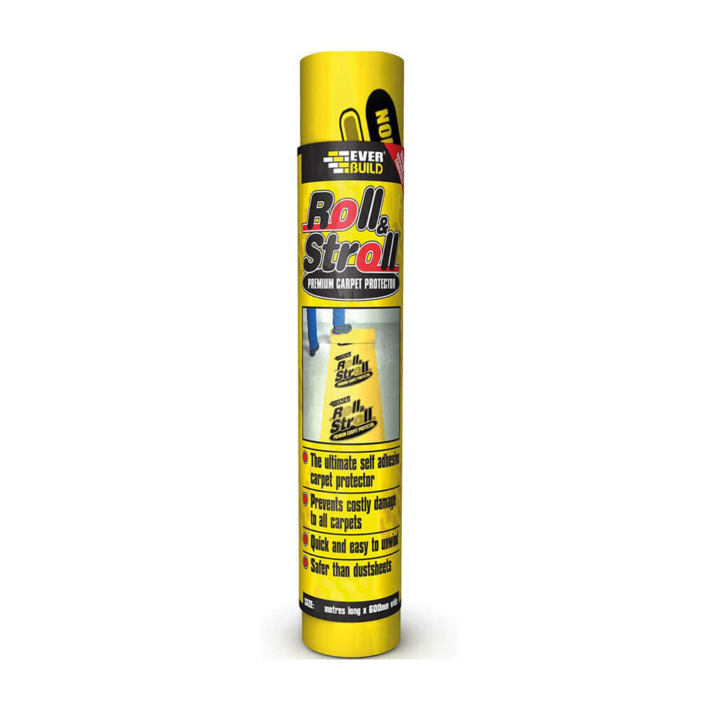EVERBUILD® ROLL & STROLL® Textured Non-Slip Premium Carpet Protector