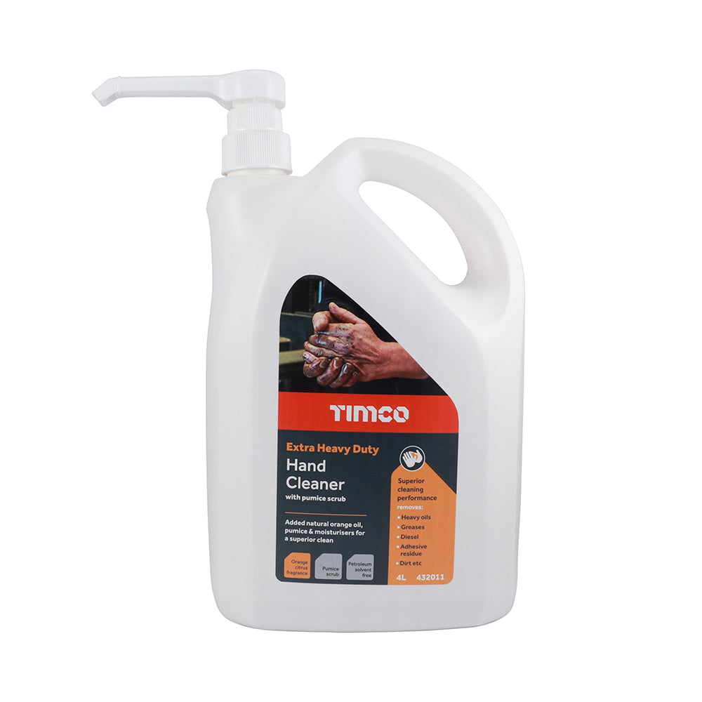 Extra Heavy Duty Hand Cleaner with Pump – 4L