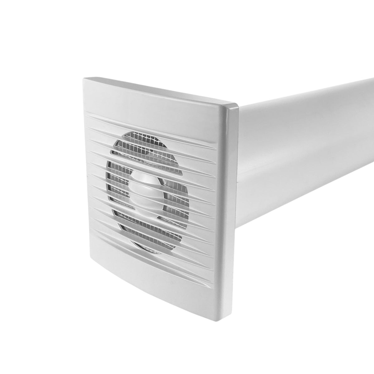 Through Wall Ventilation Kit – STYL Fan with Timer and Graphite External Vent