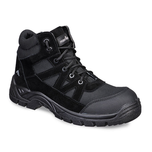 Portwest Composite Textile and Suede Ankle Boot S1PL SR FO