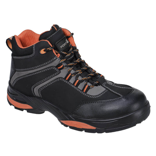 Portwest Composite Nubuck Leather Ankle Boot S3S HRO FO SR