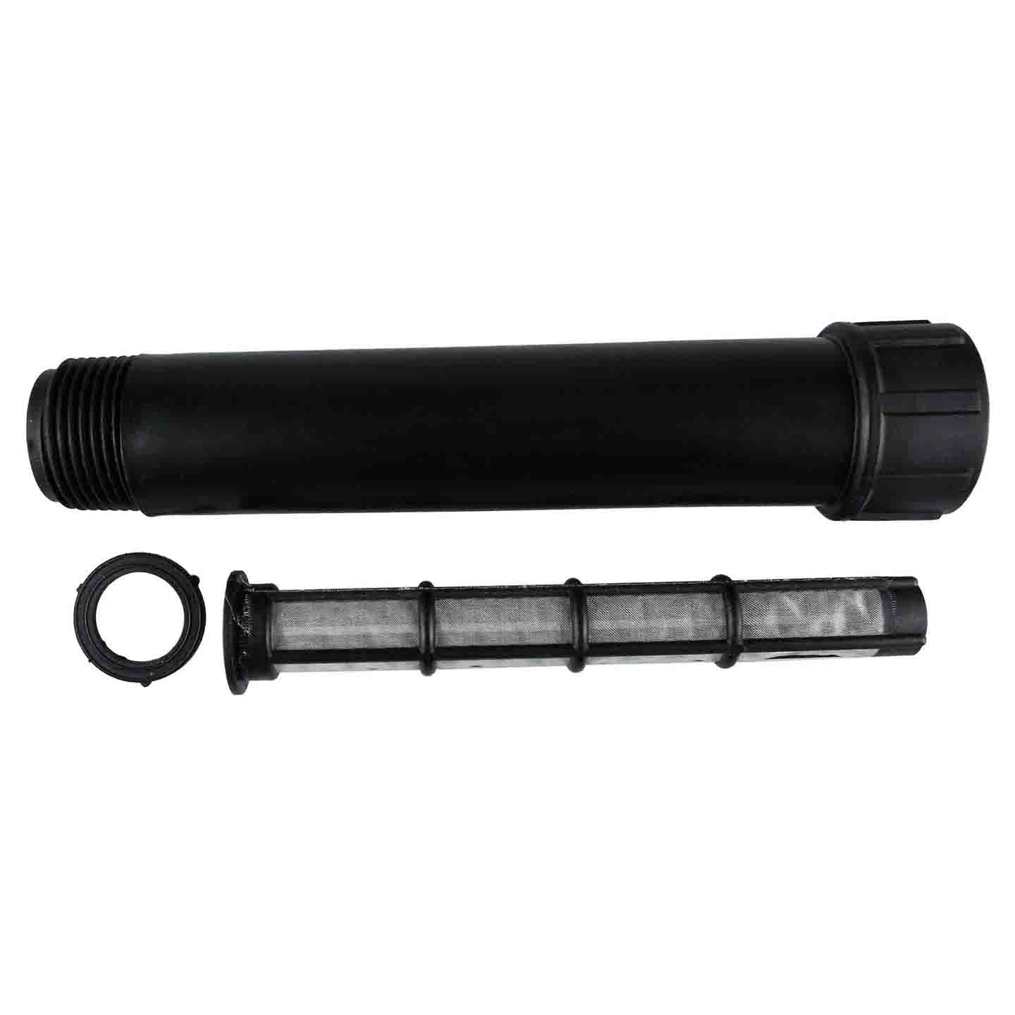 IBC 2” S60X6 Cap with Water Filter, Lever Valve and Max Flo Hose Connectors Set