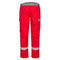 Portwest FR06 FR Bizflame Industry Two Tone Trousers Red, 38" Waist Regular Leg