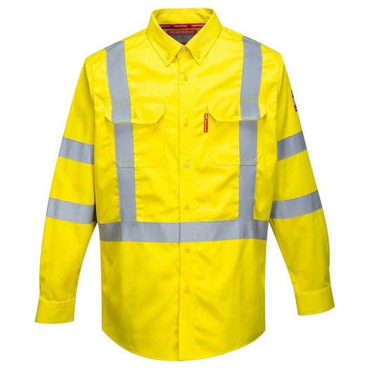 Portwest FR95 Flame Retardant Hi-Vis Shirt