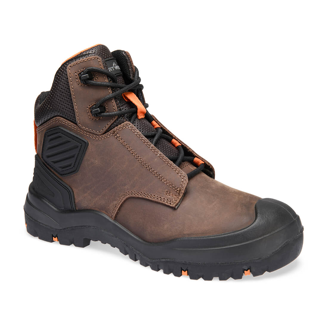 Portwest Steel Leather Ankle Boot S3 SC HRO HI CI LG SR