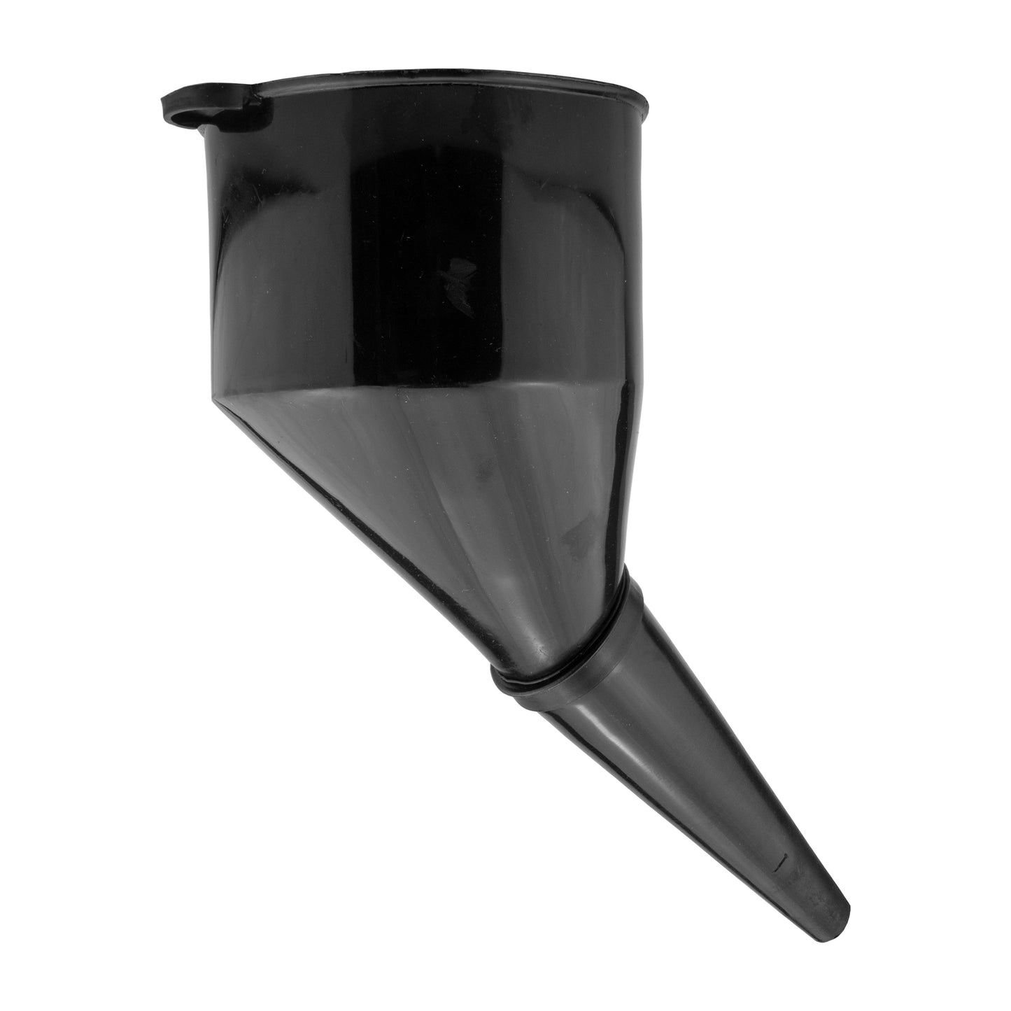 Angled Car Fuel Funnels with Filter (Black & Grey)