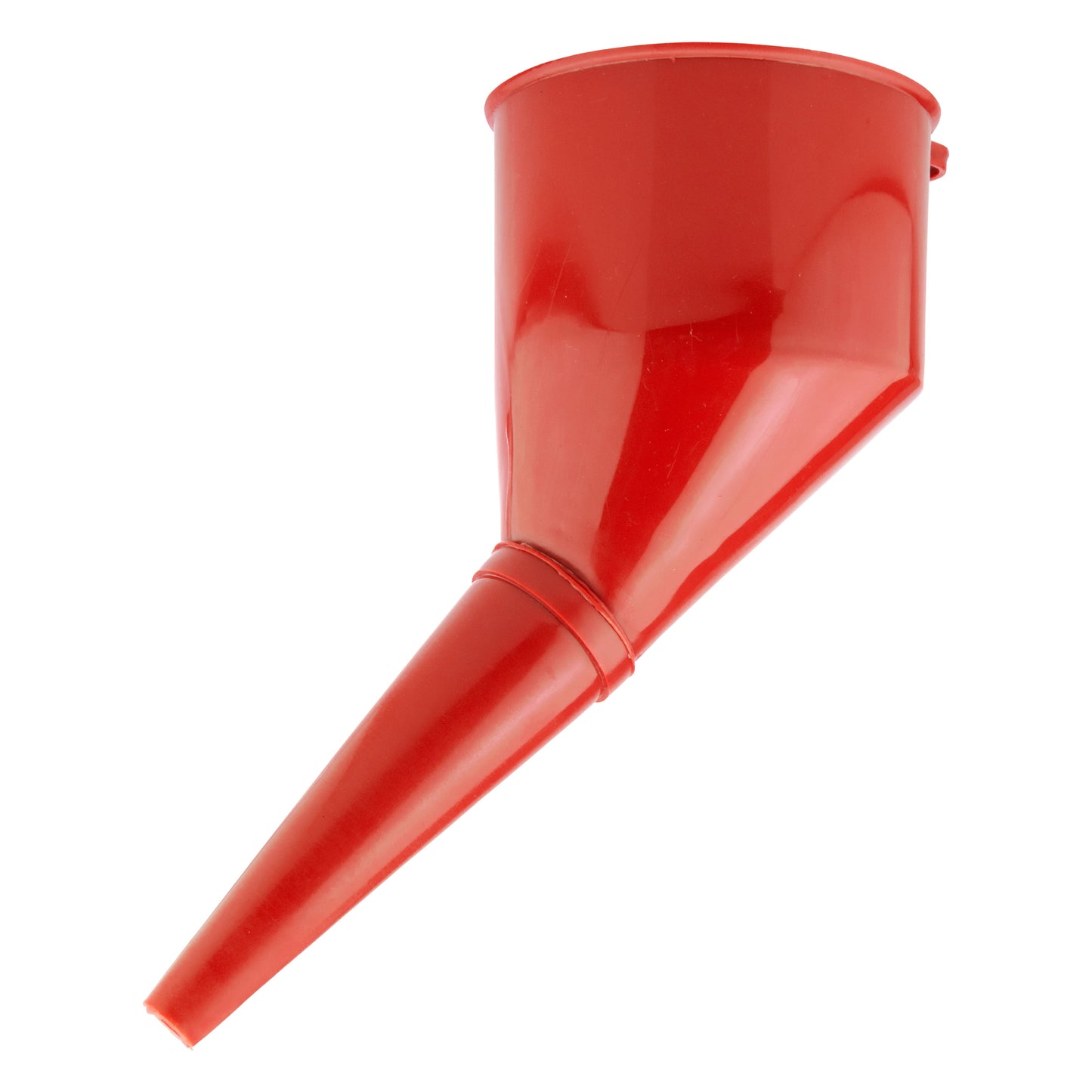 Angled Car Fuel Funnels with Filter (Black, Red & Blue)