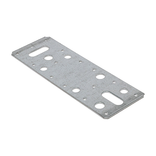 Flat Connector Plates – Galvanised (62 x 180mm) (5 Pack)