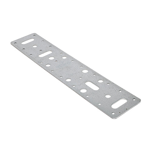 Flat Connector Plates – Galvanised (62 x 300mm) (5 Pack)