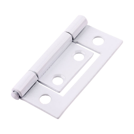 Flush Hinges - White Epoxy - 50 x 38.5