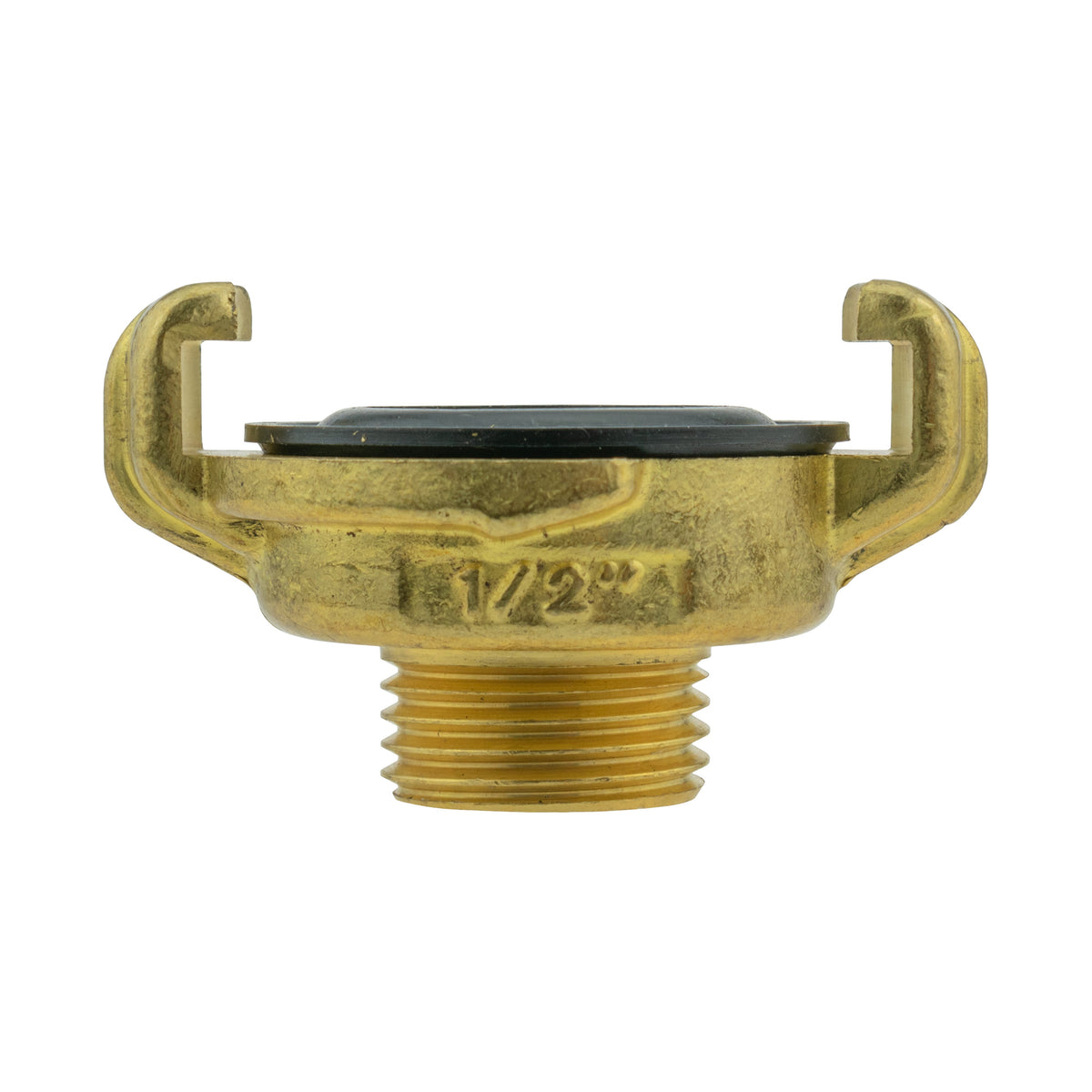 IBC 2” S60X6 Cap with Geka Type Fittings 13mm Barb Swivel Elbow