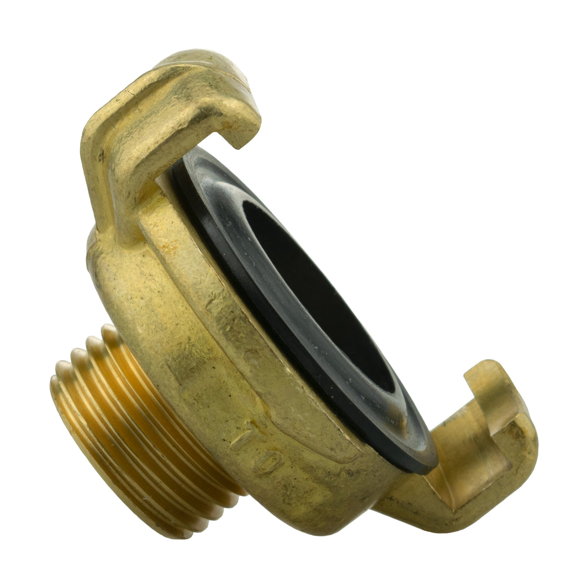 IBC 2” S60X6 Cap with Geka Type Fittings 13mm Barb Swivel Elbow
