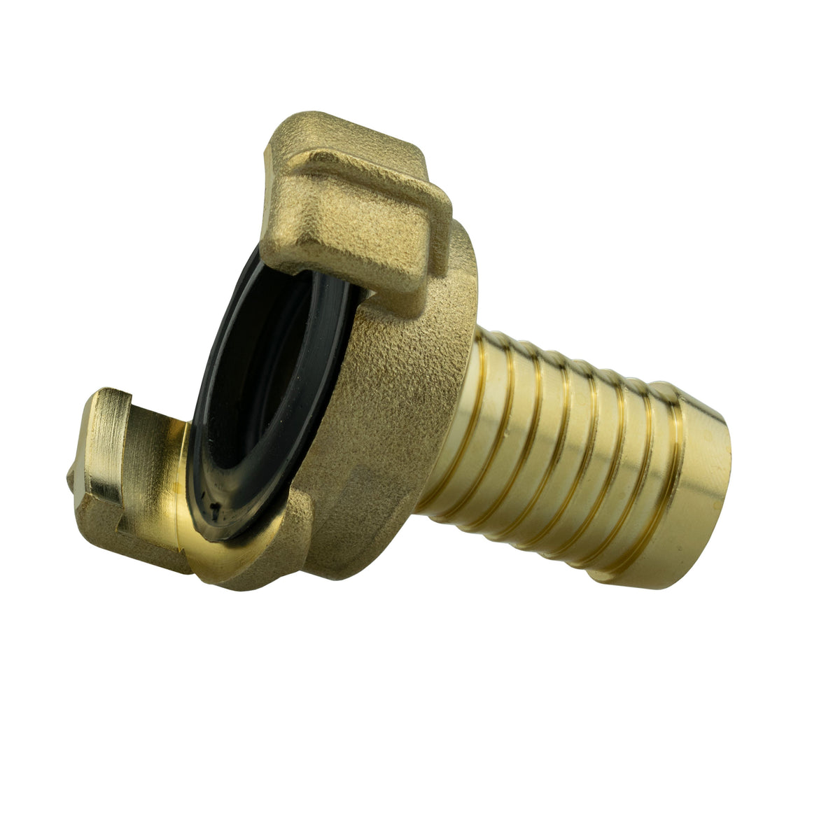 Wall Flange Kit 32mm MDPE + Lever Valve + 19mm Barbed Geka Set