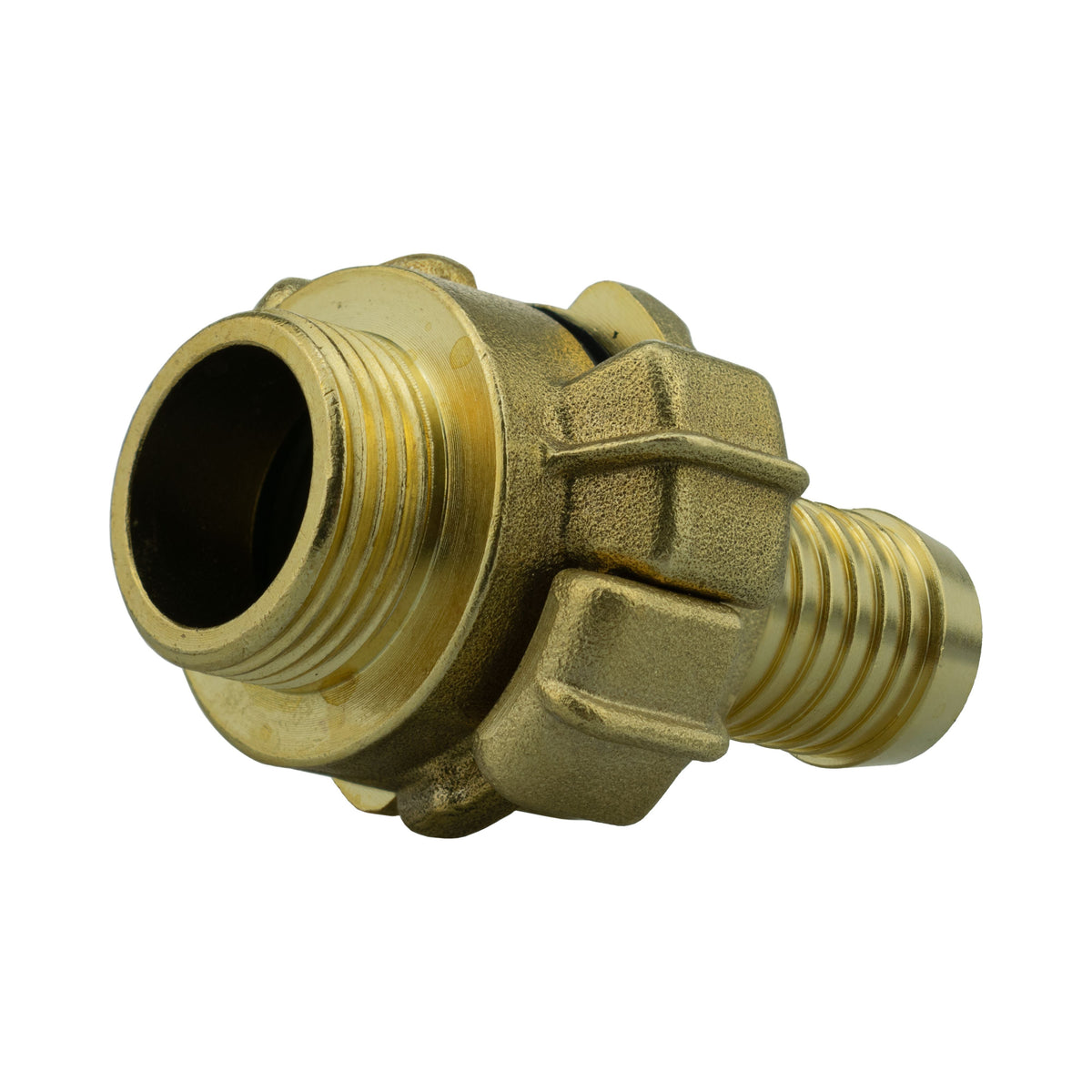 Wall Flange Kit 32mm MDPE + 19mm Barbed Geka Set