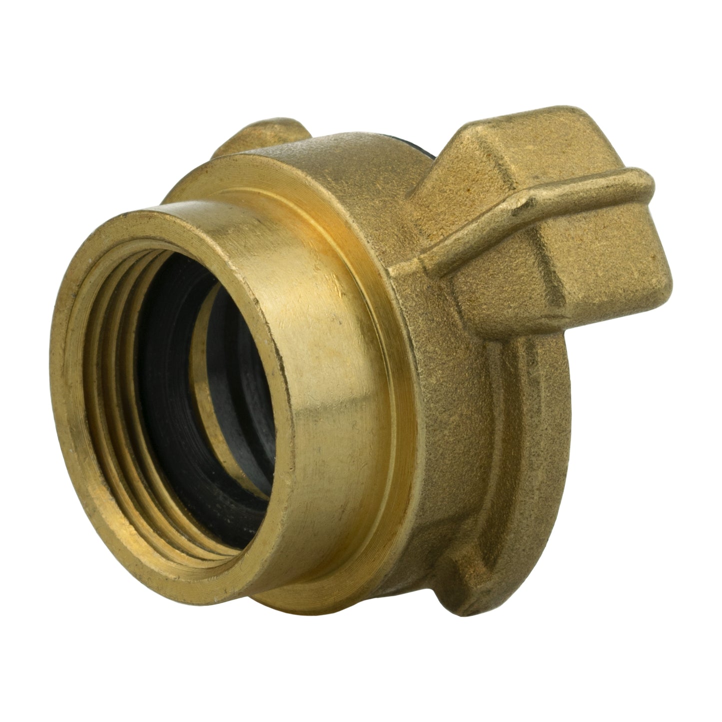 19mm Brass Barb with In-Line BSPM Valve and Geka Type Connector