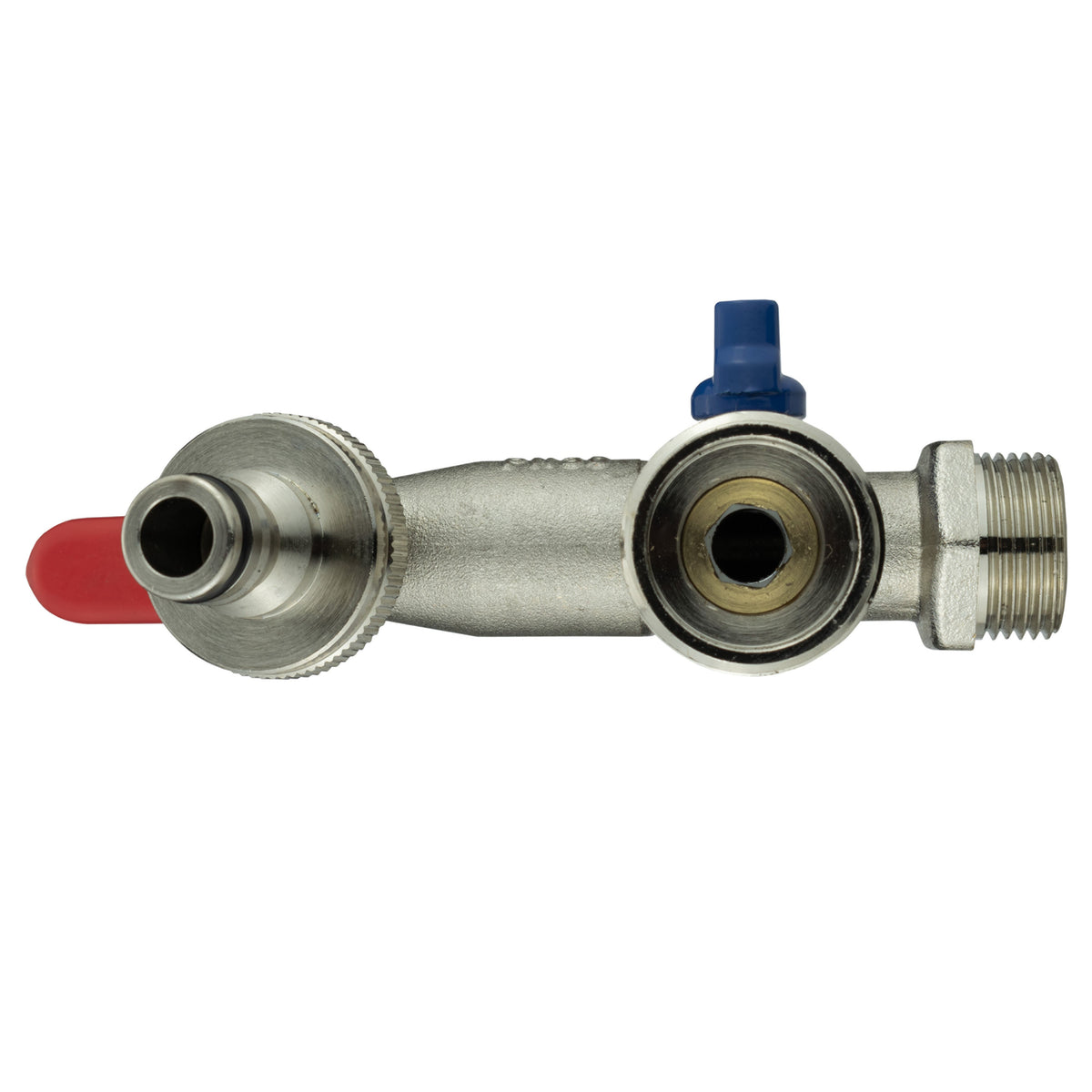 Wall Flange Kit 25mm MDPE + Double Lever Tap ¾” BSP