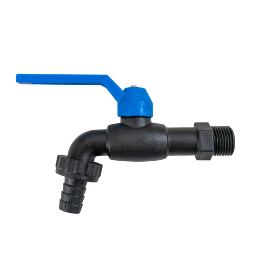 3/4" BSPM Nylon Garden Tap with Barb