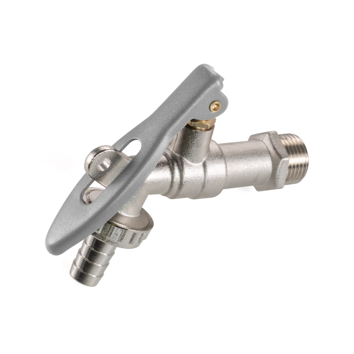 Water Butt Extension Kit 1/2" with Lever Tap Hose Barb and Lever Lock and Drill Bit
