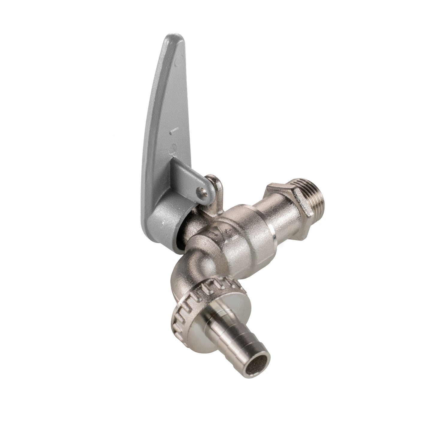 Water Butt Kit 1/2" with Lever Tap Hose Barb and Side Lock