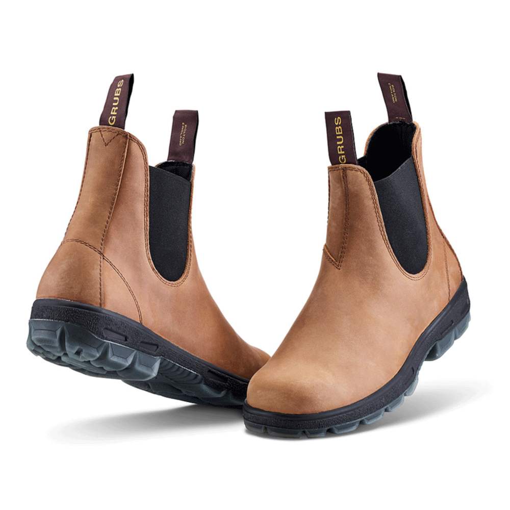 Grubs Whirlwind Water-Repellent Leather Dealer Boot Non Safety Various Colours