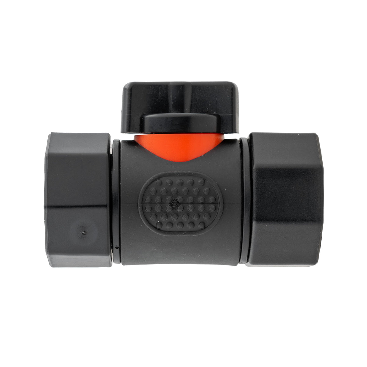 In-Line BSPF Valve with 2 x 20mm MDPE Straight Connectors