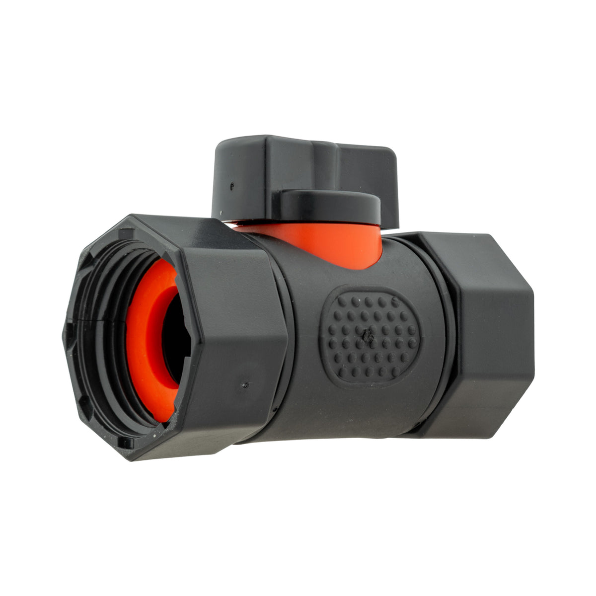 Hose Connector WL with In-Line BSPF Valve and 20mm MDPE Straight
