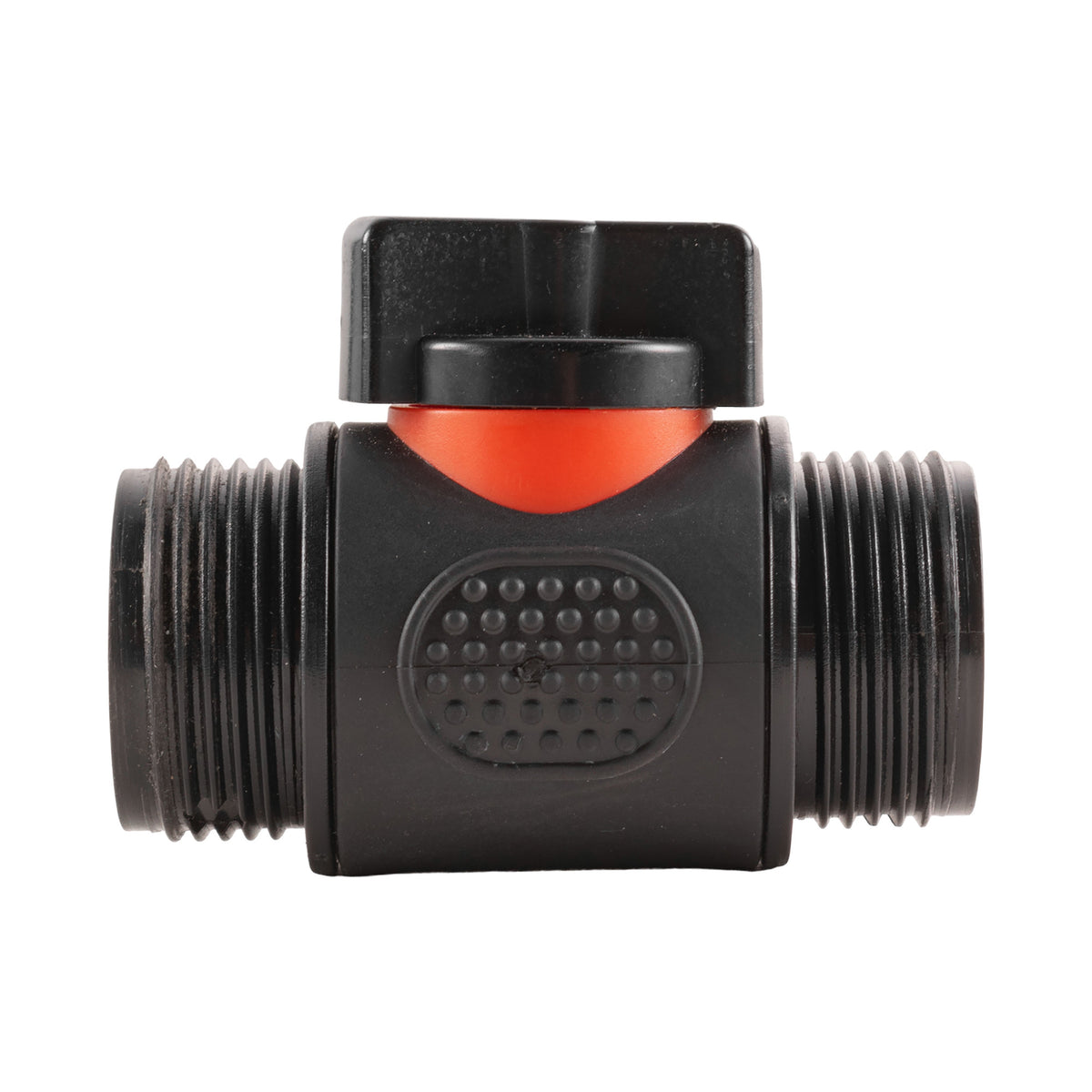 Wall Flange Kit 32mm MDPE + In-Line Valve + 1/2" Barb