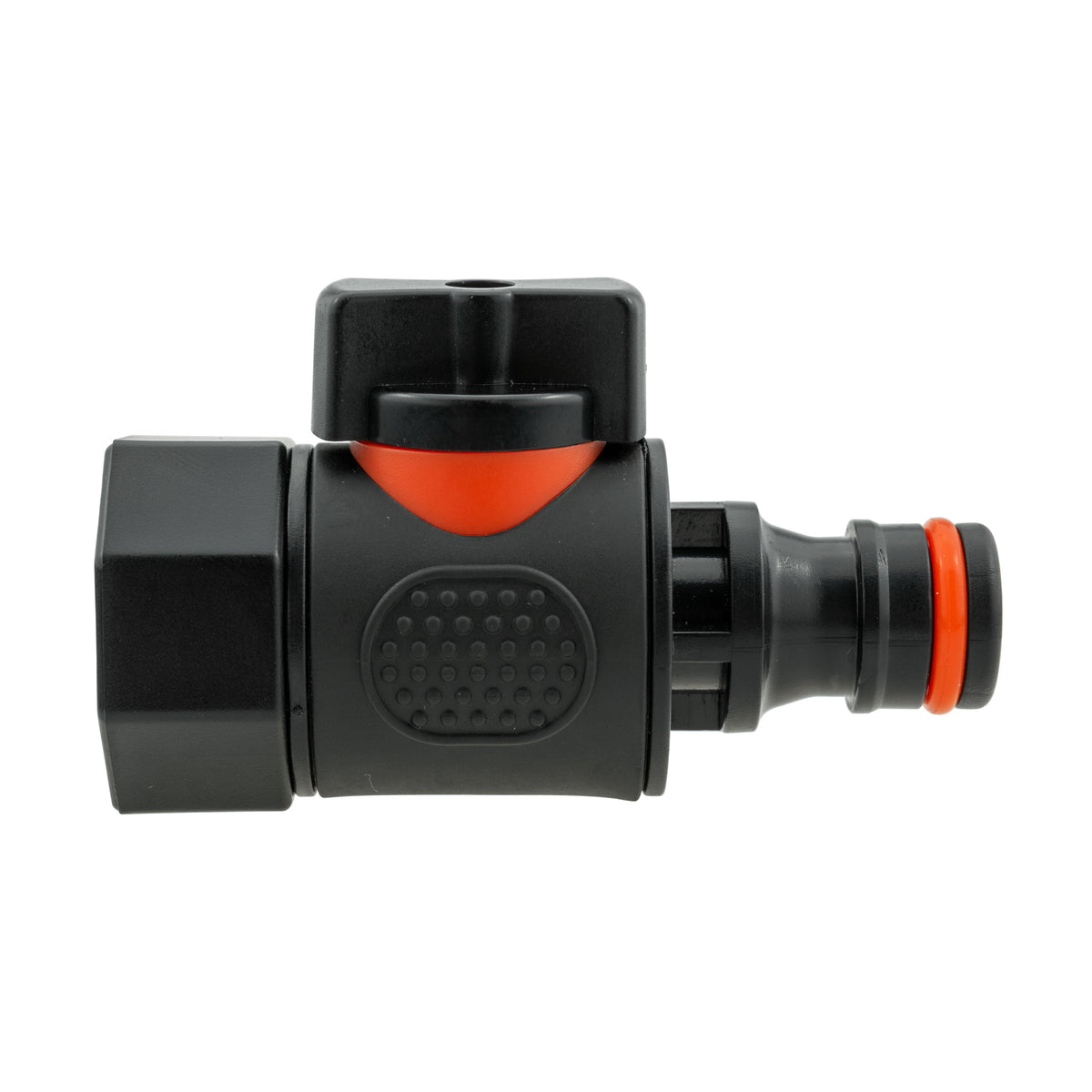IBC 2” S60X6 Cap with BSPF Thread-Quick Connect Male Valve and Hose Connector Lock