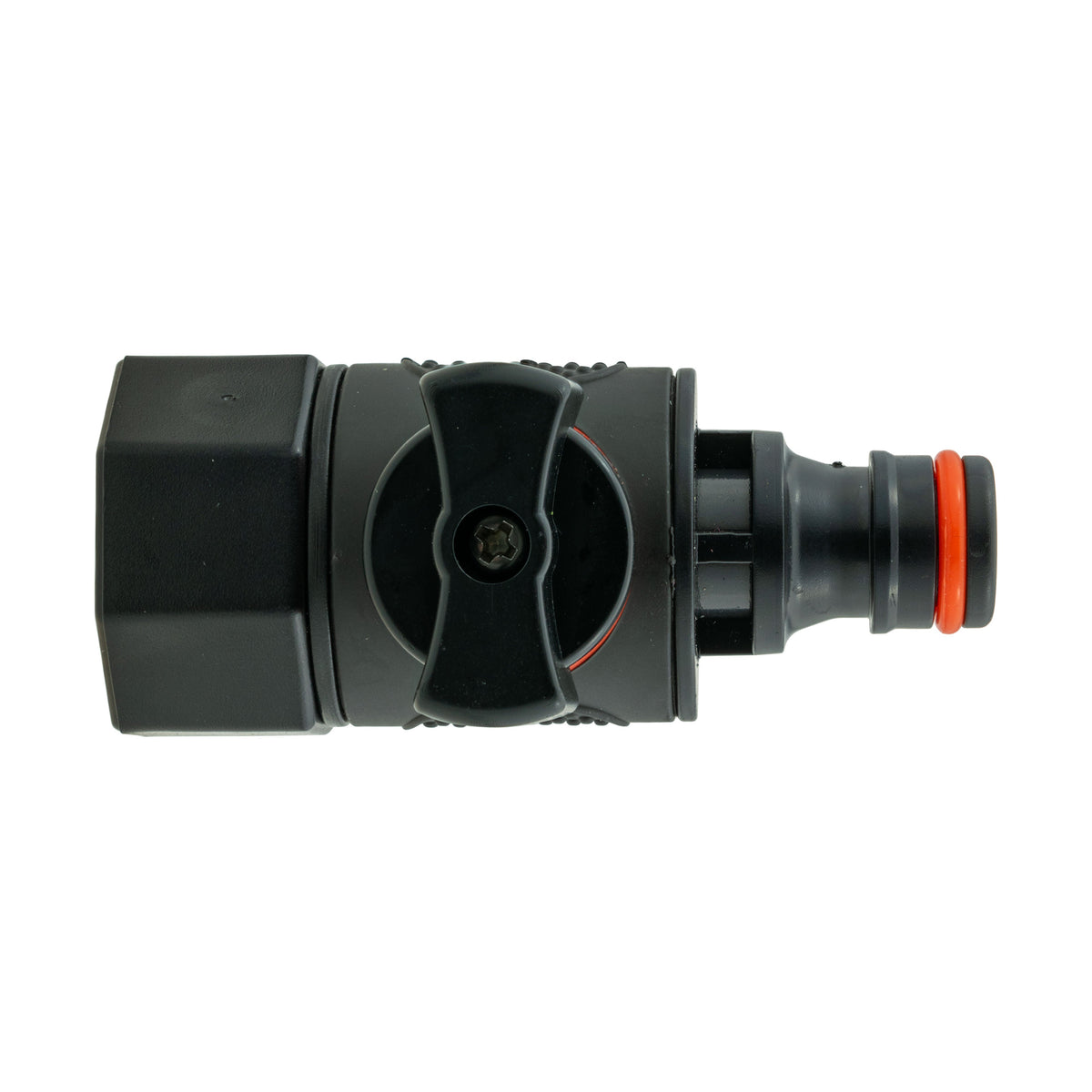 IBC 2” S60X6 Cap with BSPF Thread-Quick Connect Male Valve and Hose Connector Lock
