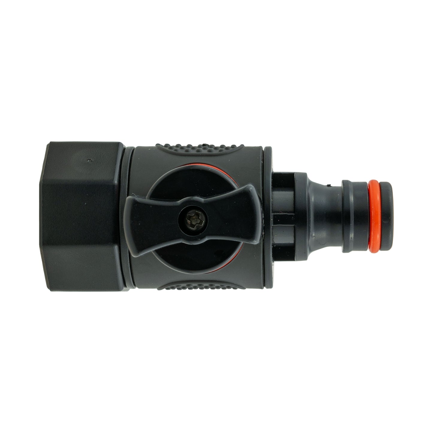 16mm Barbed Straight with BSPF-Quick Connect Valve & Hose Connector 3/4" BSPM