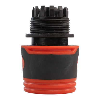 Female Soft Touch Hose Connector 1/2" or 5/8" Hose, Black