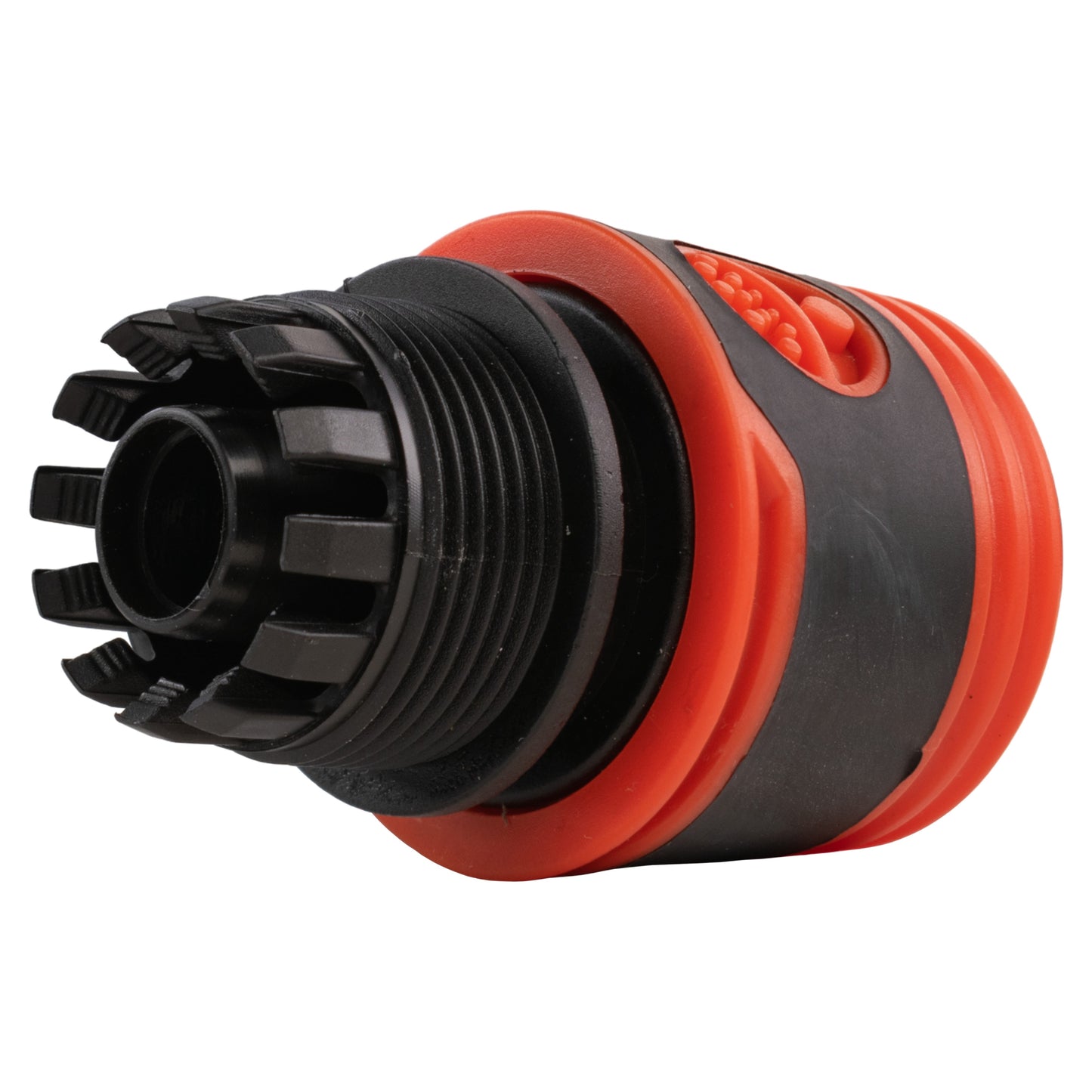 Female Soft Touch Hose Connector 1/2" or 5/8" Hose, Black