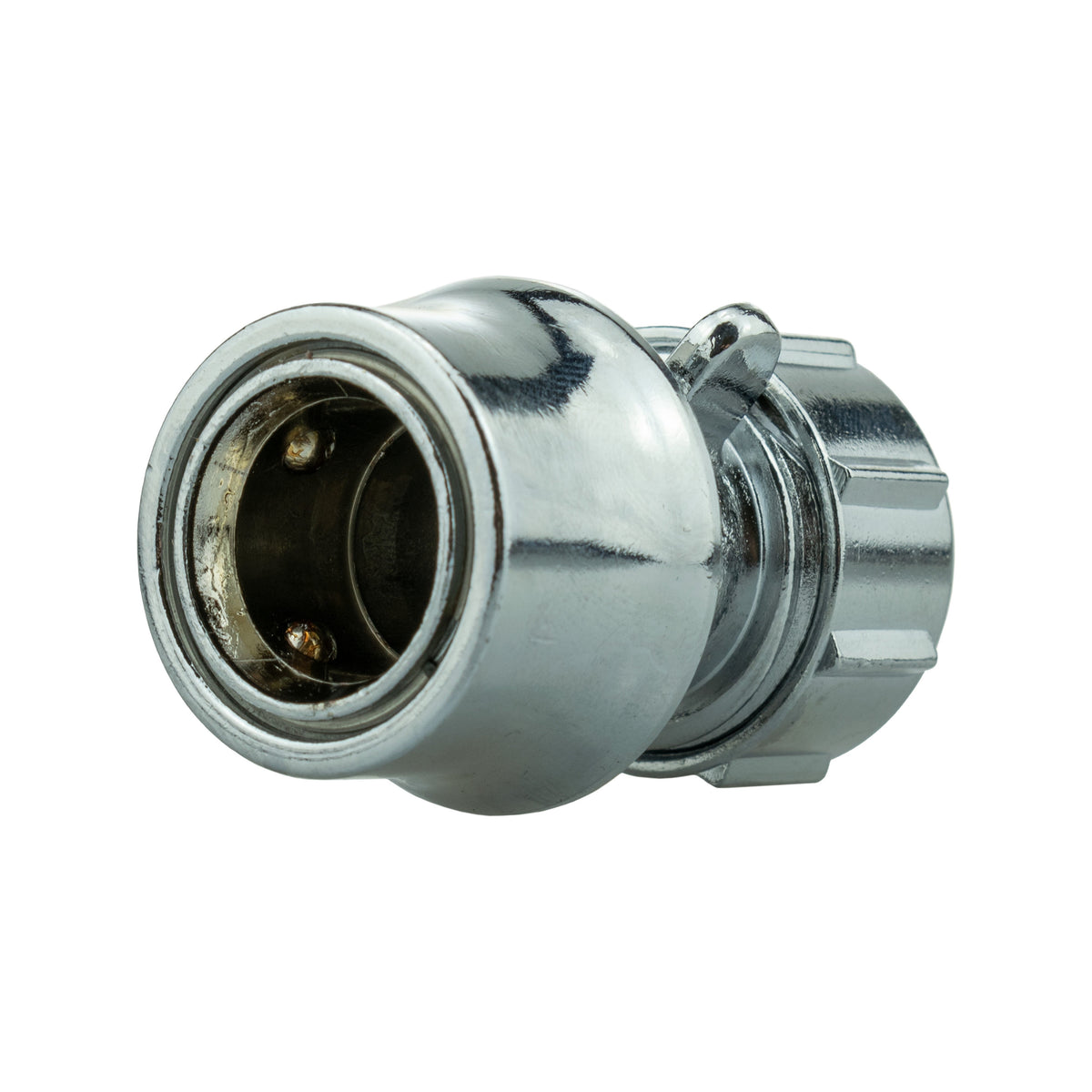 IBC 2” S60X6 Cap with BSPF Thread-Quick Connect Male Valve and Hose Connector Zinc