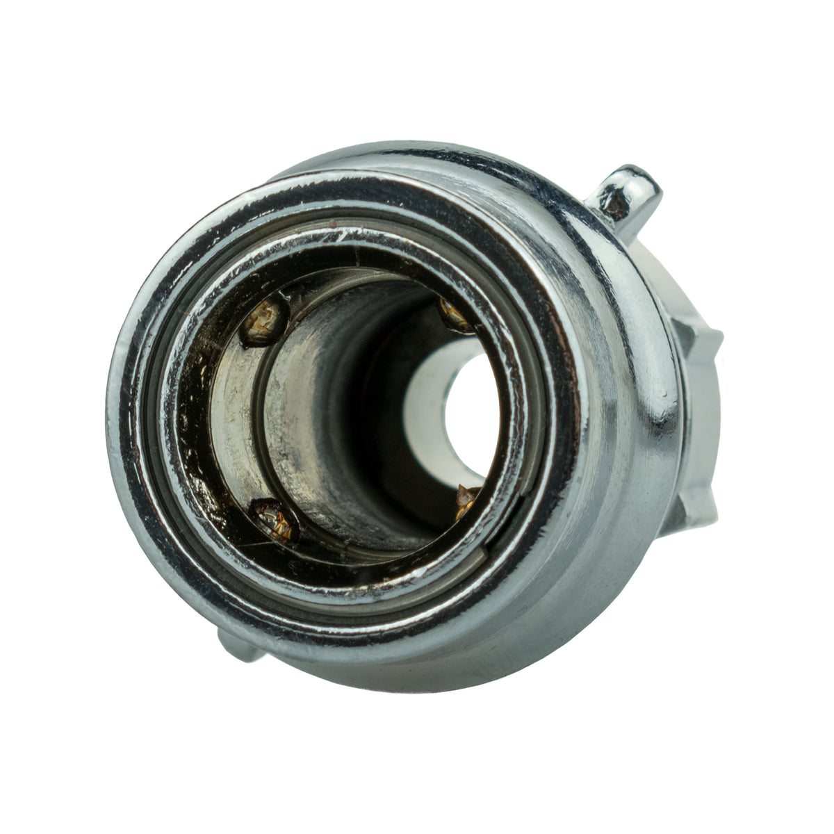 IBC 2” S60X6 Cap with BSPF Thread-Quick Connect Male Valve and Hose Connector Zinc