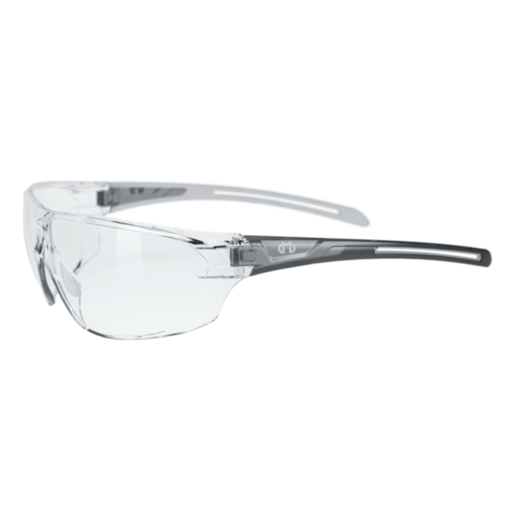 Hellberg 20031 Helium Clear Anti-Fog/Scratch Safety Glasses
