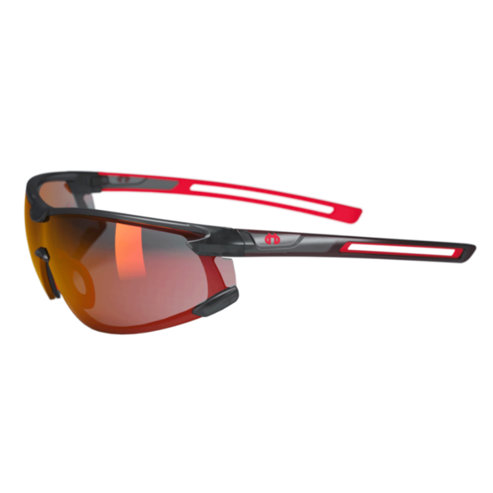 Hellberg 21333 Krypton Red Anti-Fog/Scratch Safety Glasses