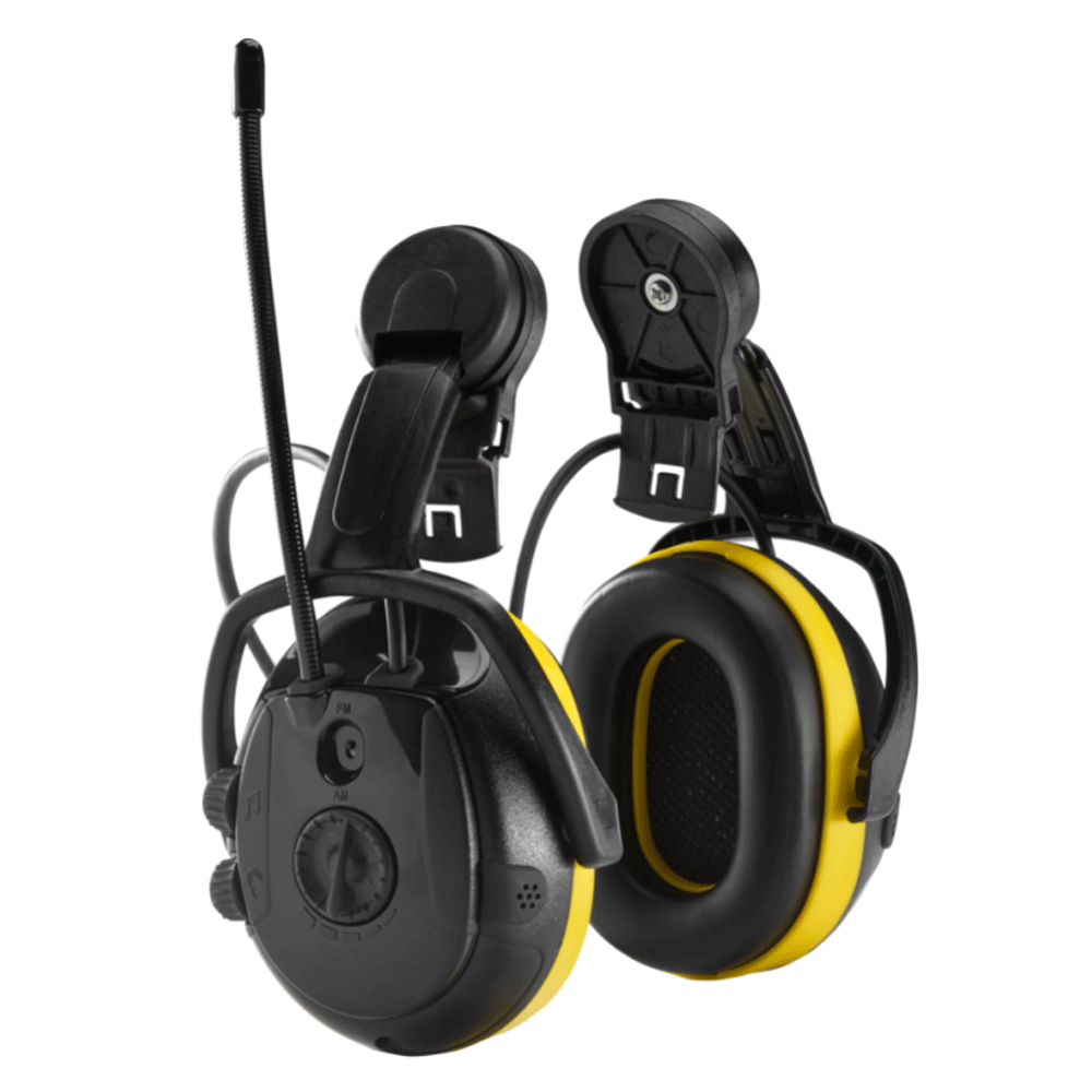 Hellberg 46102 React AM/FM Radio Helmet Mount Ear Defenders