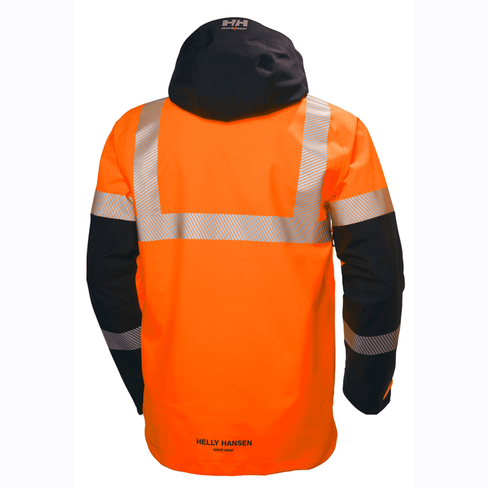 Helly Hansen 71172 ICU Hi-Vis 3 Layer Waterproof Shell Jacket