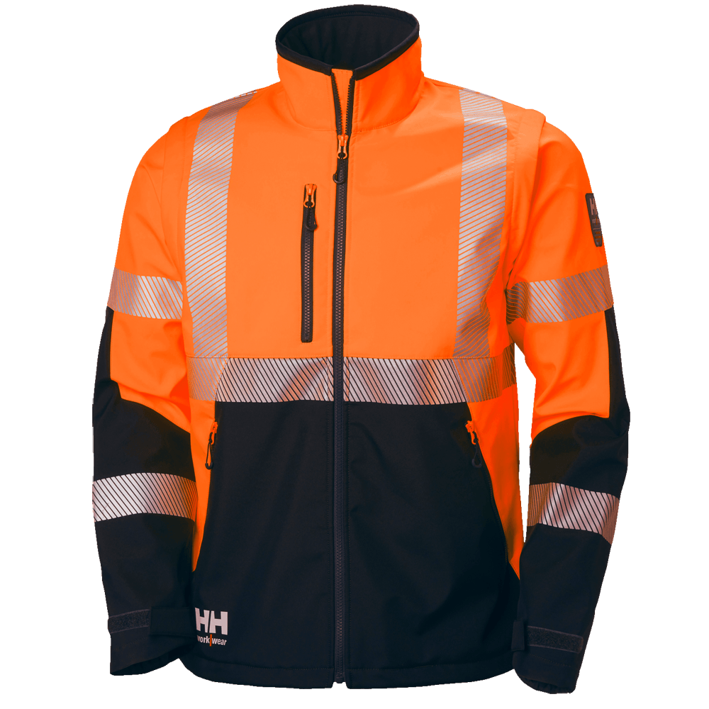 Helly Hansen 74272 ICU Hi-Vis Softshell Jacket