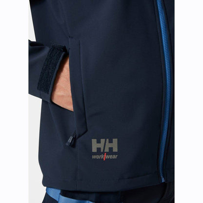 Helly Hansen 74290 Oxford Softshell Hooded Work Jacket