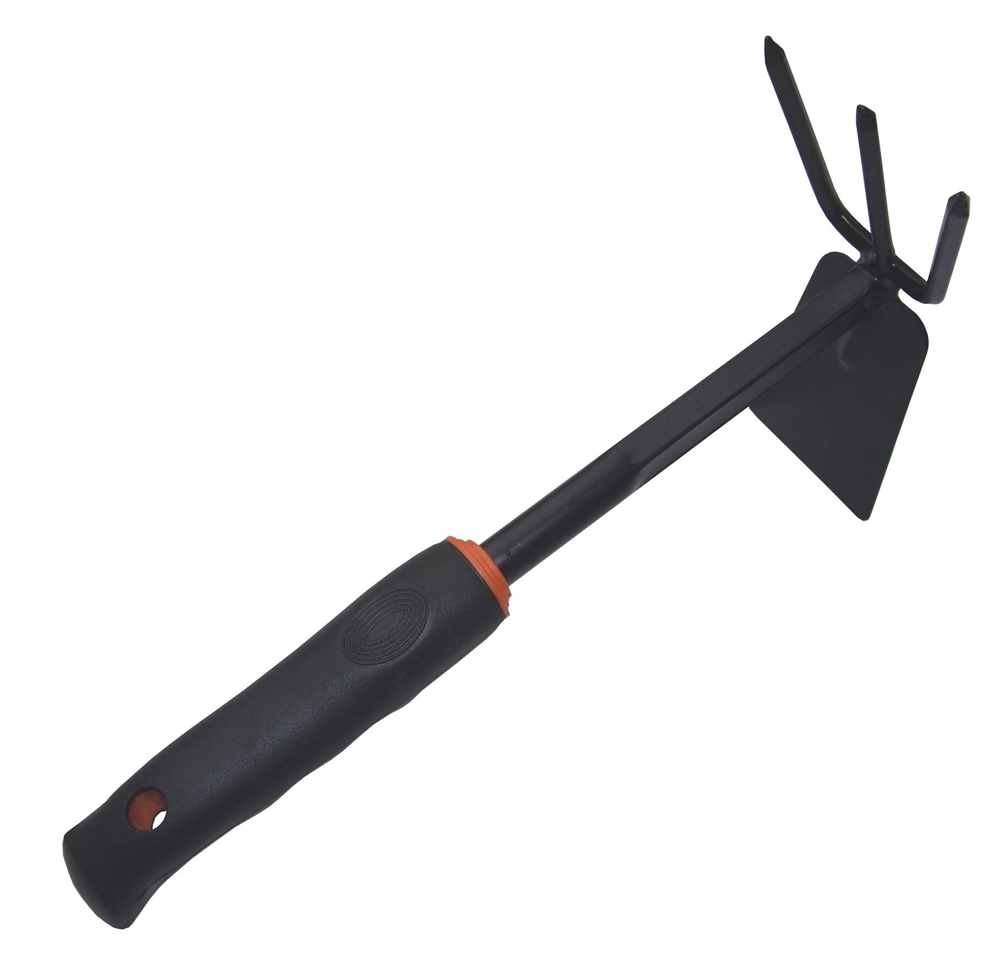 Garden Hoe Garden Rake 2 in 1 Gardening Tools, 3 Prong Garden Fork for Garden Soil, Hand Hoe Hand Rake Cultivator Garden Tool, Soil Rake & Mattock Gardening Tool