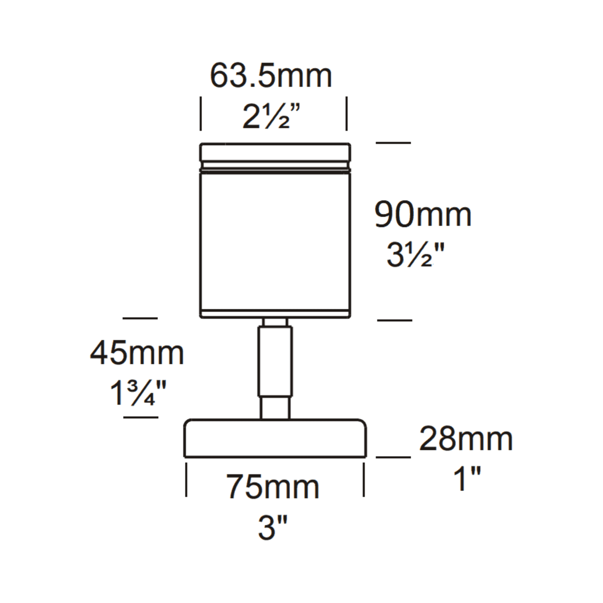 Hunza Adjustable Wall Spot (GU10) - IP66