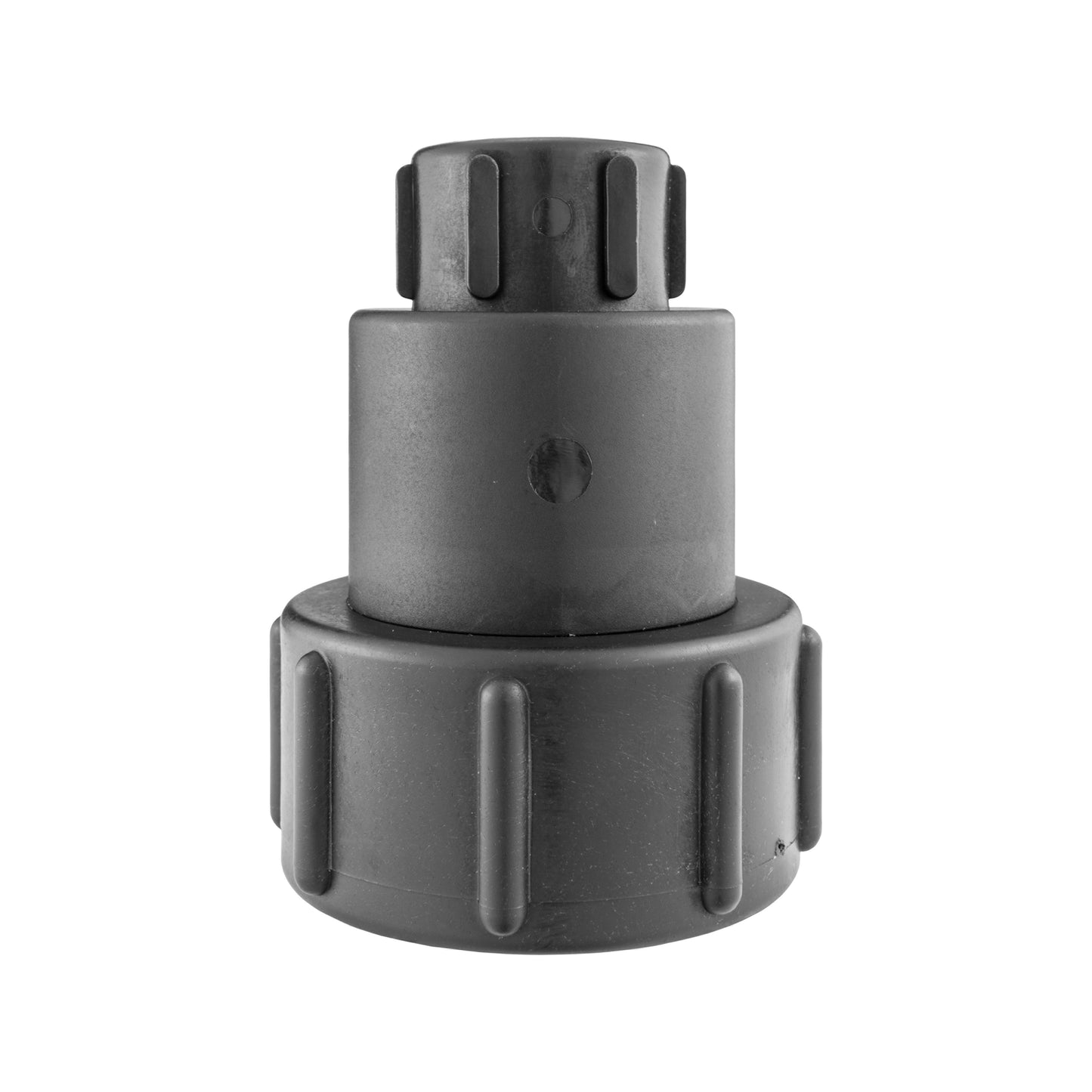 IBC 2” S60X6 – ½” BSP Extender Adaptor with Extended Brass Chrome Tap ½” Barb