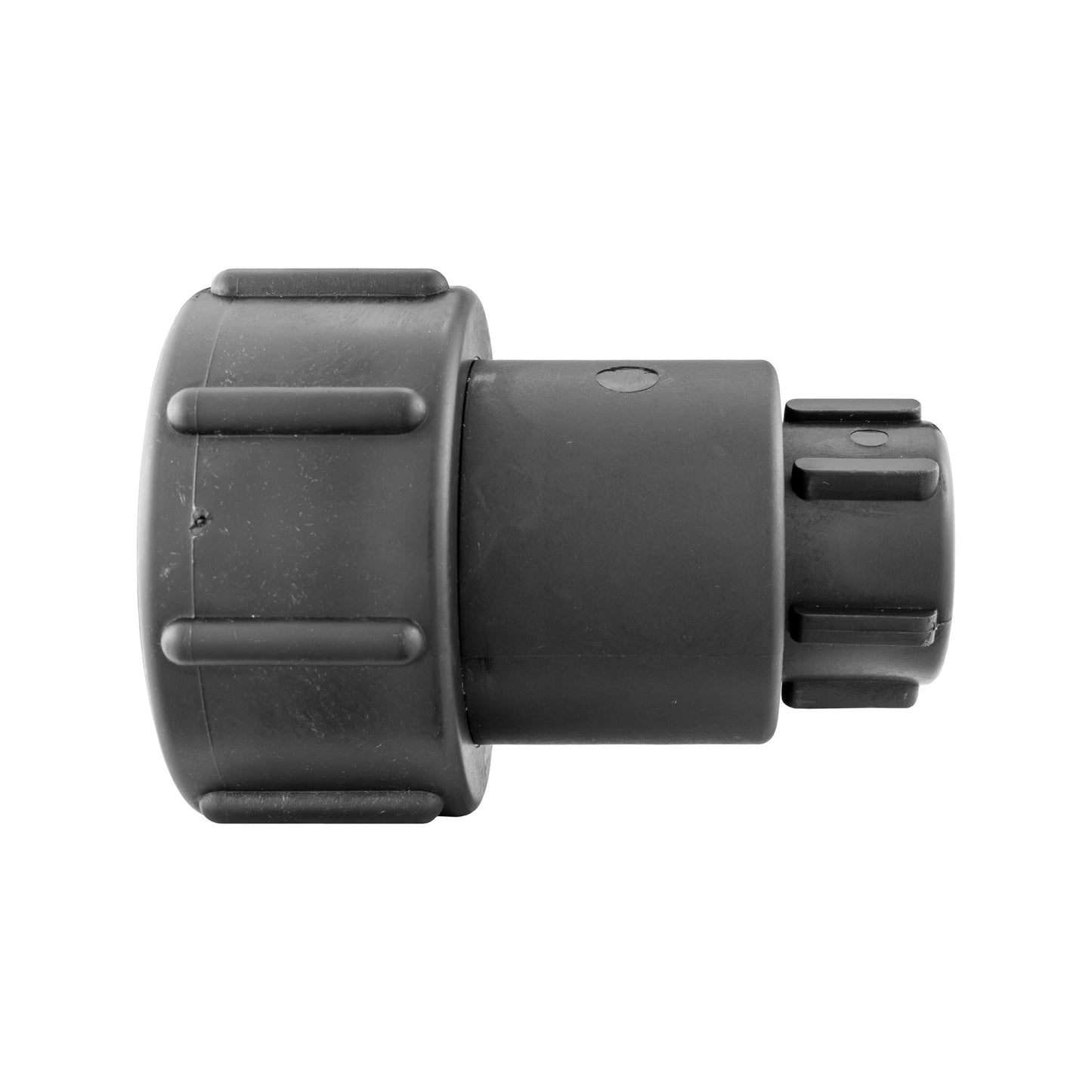IBC 2” S60X6 – ½” BSP Extender Adaptor with Lever Tap Hose Barb and Lever Lock