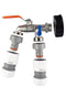 IBC 2” S60X6 Cap with Double Lever Tap and Max Flo Hose Connectors Set